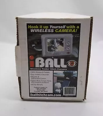 IBall Wireless Magnetic Trailer Hitch Car Truck Rear Camera • $79.99