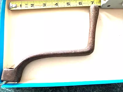 Vintage Shaker Grate Handle Crank 1/2” Square End Opening Cast Iron Stove Tool • $40.06