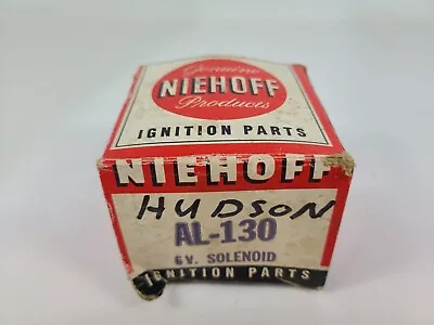 Vintage Niehoff Al-130 6v Solenoid Ignition Parts Hudson • $23.72