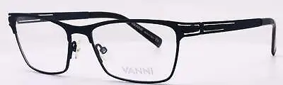 Vanni V1115 C704 Blue Mock Rock Rectangular Mens Eyeglasses Frames 51-16-140 • $69.99