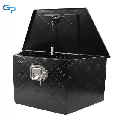 26 X13.3 X12  Aluminum Trailer Tool Box Heavy Duty Utility Tool Storage Box/lock • $81.17