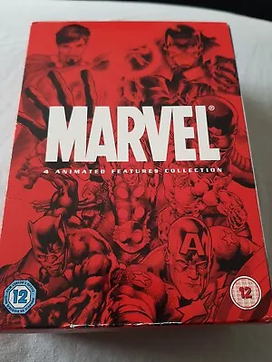 Marvel Collection  4 Animated Collection DVD Iron Man Dr Strange Avengers • £15