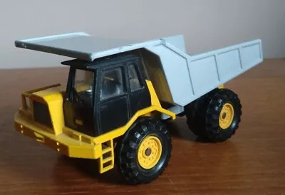 Diecast Majorette Dumper Truck Yellow & Grey Livery • £5