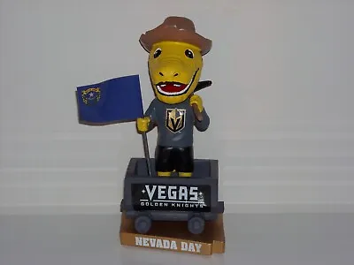 CHANCE Las Vegas Golden Knights Mascot Bobblehead Special Nevada Day Edition New • $129.95