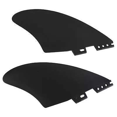 2PCS PVC Fishtail Surfboard Fins For Longboards Stand Paddleboards For FCS2 ISP • $34.24