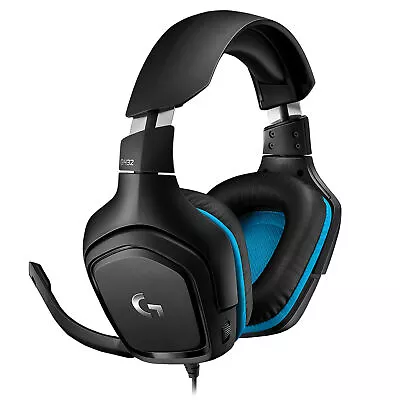 Logitech G432 7.1 Surround Sound Gaming Headset 981-000824 • $108