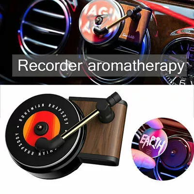 $13.25 • Buy Record Player Design Car Air Vent Fragrance Clip Perfume Freshners Airfreshener