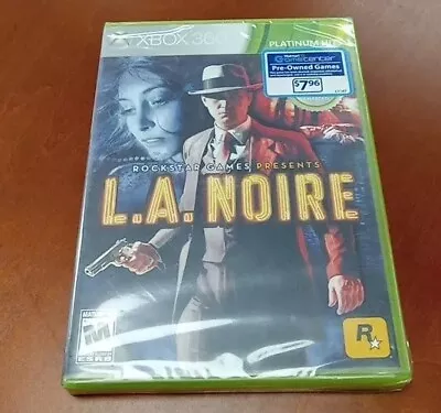 L.A. Noire Brand New & Sealed (Microsoft Xbox 360 2011) La Noire Rockstar Games • $13