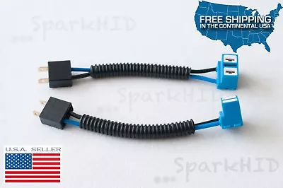 NEW Plug And Play Ceramic H7 POWER Connectors HID Xenon Halogen Bulb Headlights  • $13.95