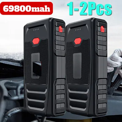 69800mAh Car Jump Starter Booster Jumper Box Power Bank Battery Charger Portable • $69.99