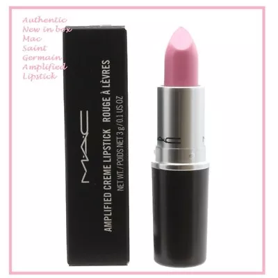 NIB Full Size Mac Amplified Creme Lipstick .1 Oz Saint Germain 117 • $30