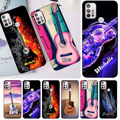 Personalised Phone Case Guitar Cover For Motorola Moto G Stylus 5G G Pure G Play • $7.99