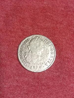 1783 Mo FF Mexico 2 Reales Silver Carlos III Spanish Colonial • $25