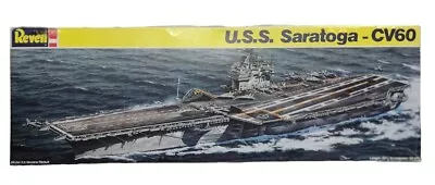 Revell 1:540 Aircraft Carrier U.S.S Saratoga - CV60 Model Kit • $165