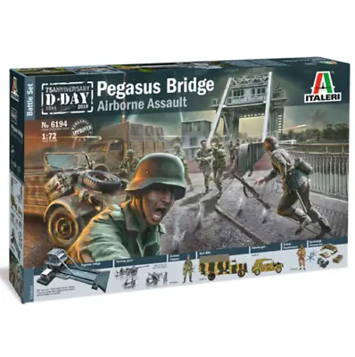 ITALERI 6194 Pegasus Battle Bridge D.Day 75th Anniv. 1:72 Plastic Model Kit • £61.95