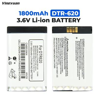 2PC 1800mAh CNB53964 Battery For Motorola DTR620 DTR650 Radios Li-ion Battery • $48.99