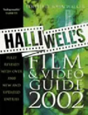 Halliwell's Film And Video Guide 2002 Paperback Leslie Halliwell • £5.66