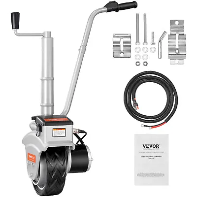 VEVOR Motorised Jockey Wheel Trailer 350W Electric Trailer Dolly Mover 5000lbs • $306.99