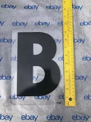 8 Inch Zip Letters Changeable Outdoor Signage Marquee Letters Letter B • $8