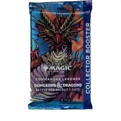 1 Magic The Gathering MTG Commander Legends Baldurs Gate Collector Booster Pack • $19.99