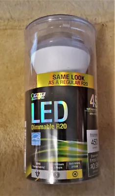 NEW Feit Electric LED Dimmable R 20 Reflector 45 W Replacement Light Bulb • $9