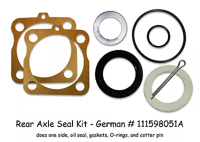 Vw Type 1 3 Bug Bus Ghia German Rear Axle Bearing Seal Kit Complete Super Beetle • $12