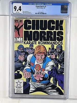 Chuck Norris #1 CGC 9.4 (1987) • $71.99