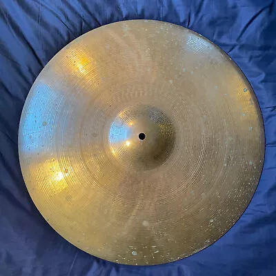 Vintage A. Zildjian & CIE Constantinople 20” Ride Cymbal 2470 Grams - Made In US • £154.31