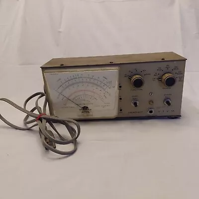 Vacuum Tube Voltmeter Tester Heathkit VTVM MODEL IM-28 Vintage For Parts Inop • $56.94