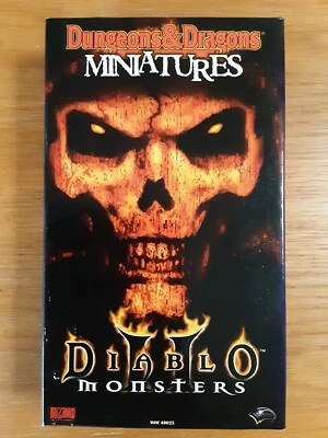 $250 • Buy Diablo 2 (II) Monsters, Dungeons And Dragons Miniatures Box Set, 2000 Edition