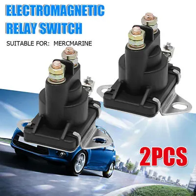 12V Starter/Power Tilt Trim Relay Solenoid For Mercury MerCruiser 89-96158T 2pcs • $17.49