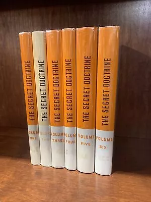 6 Volume Set THE SECRET DOCTRINE. By H.P. Blavatsky 1971 Adyar Edition Theosophy • $263.06