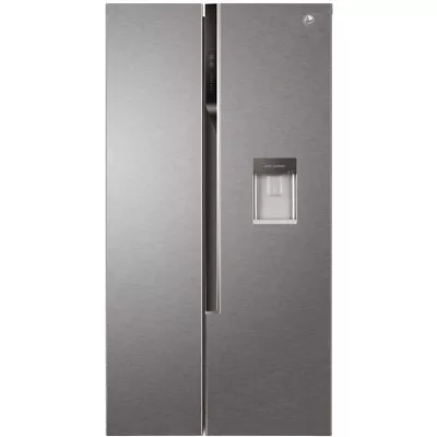 Hoover HHSWD918F1XK American Fridge Freezer - Silver - Freestanding • £589