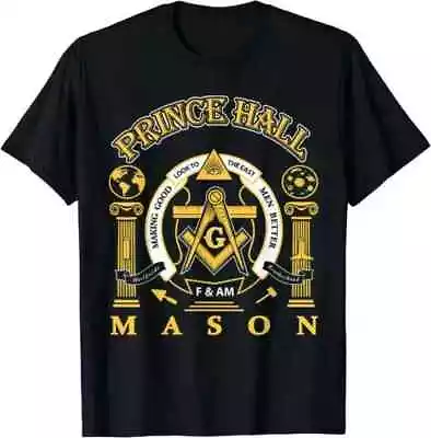 HOT! Greats Mason Masonic Prince Hall Masons Presidents Day Gift T-Shirt S-5XL • $19.99