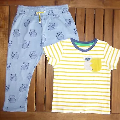 BABY 1-2 Yrs. Baby Boden Koala Pants And T-shirt Set • £14.99