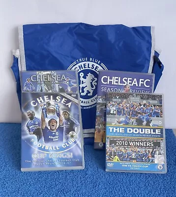 Chelsea Football Club DVD Bundle & Shoulder Bag • £5