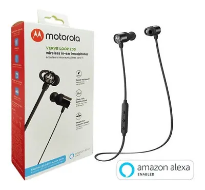 Motorola Verveloop 200 Wireless Bluetooth In-Ear Headphones Black • $18.99