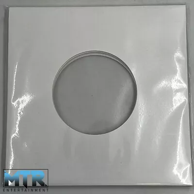 White Card 7  Vinyl Inner Sleeves - Assorted Qty • £8.95