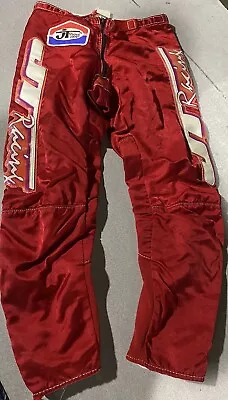 Vintage JT Racing Pants Motocross 80s Honda Size 28 Very Rare Nice 🔥😎 • $269.99