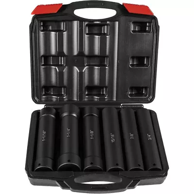 1/2'' Drive Heavy Duty Extended Length Extra-Deep Length Impact Socket Set 6PCS • $254