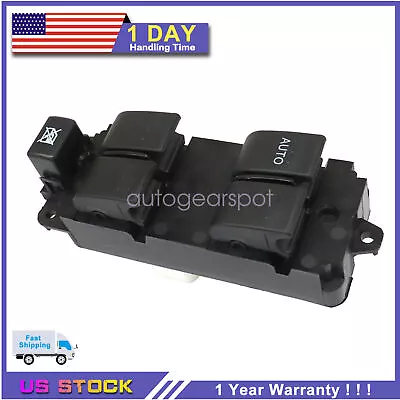 New 1Pcs Master Power Window Switch Front Driver Side For Mazda 3 2004-2009 • $16.89