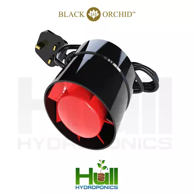 £24.95 • Buy Black Orchid Axial Flo 4 5 6 Inch Inline Extraction Fan Hydroponics Intake Fan