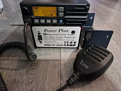 Icom Radio IC-A110 EURO With Power Plus 1205GS 5 Amp Power Supply • £51