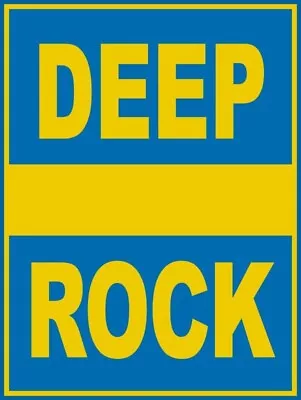 Deep Rock Oil Co. Gasoline NEW METAL SIGN: 9 X 12  & Free Shipping • $19.88