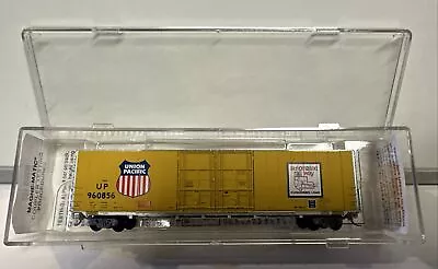 Micro Trains N Scale UP Union Pacific 60' Double Plug Doors Box Car #960856 • $18.99