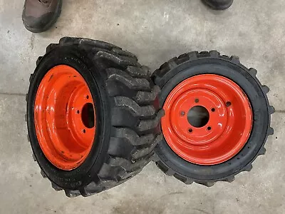 Simplicty Kubota Kioti Compact Tractor Front Tires/wheels 5 Lug R4 18x8.50-10 • $165