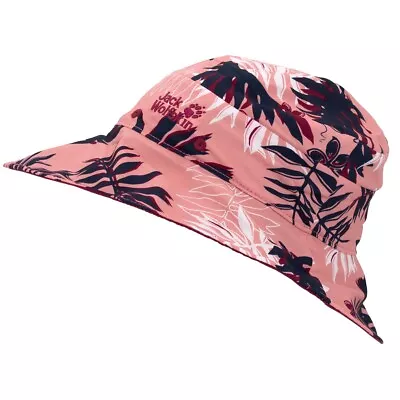 Jack Wolfskin Victoria Leaf Hat Women's Reversing Hat Sun Hat Summer 1906802-7805 • £15.46