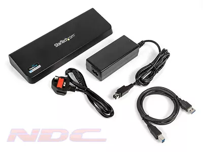£79.99 • Buy StarTech USB3.0 Dual Monitor 4K Docking Station For Dell/Lenovo/HP/Macbook/Asus…