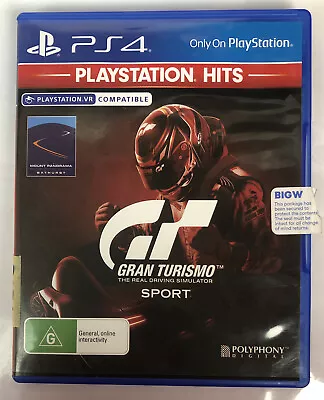 3074 Gran Turismo Sport Edition Play Station 4 PS4 Complete Game • $21.59