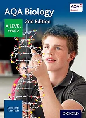 AQA Biology: A Level Year 2 By Toole Susan Book The Cheap Fast Free Post • £11.99